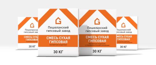 Гипсовая сухая кладочная смесь